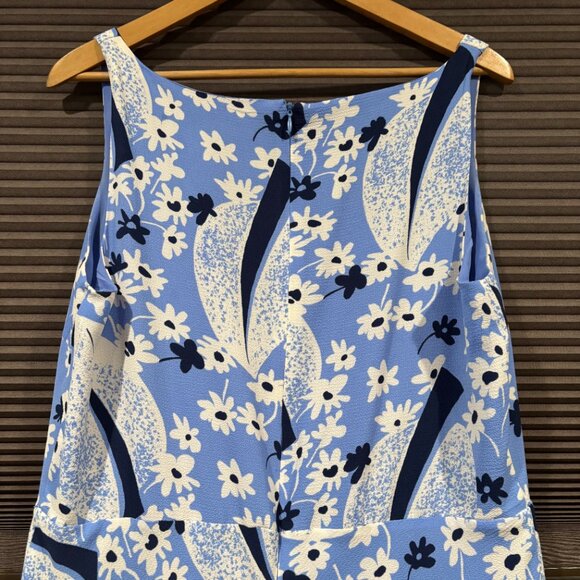 Lauren Ralph Lauren Womens Floral Crepe Sleeveless Dress SZ: 14 - Picture 8 of 15